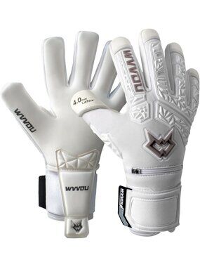 High-Performance Soccer Goalie Gloves for Adults & Youth, 5 Finger Saves, 4mm